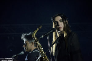 Η Pj Harvey στη σκηνή του Release Athens Festival 2016