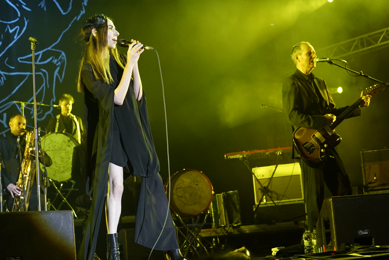 H Pj Harvey στη σκηνή του Release Athens Festival 2016