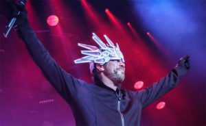 Jamiroquai live on stage