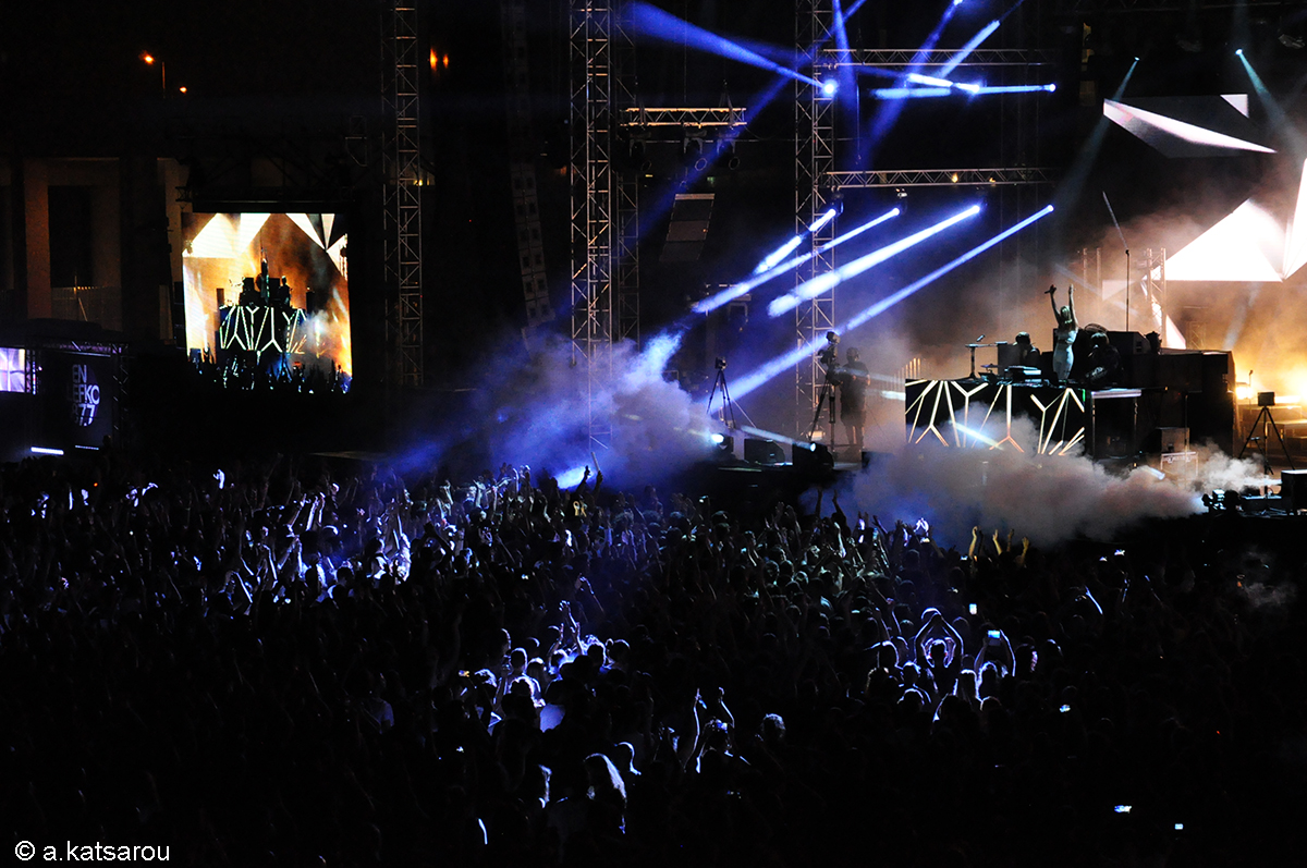 Οι Röyksopp στη σκηνή του Release Athens Festival 2017