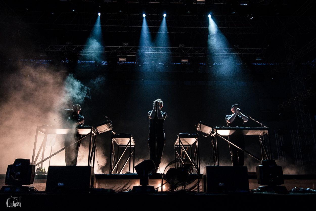 Οι Moderat στη σκηνή του Release Athens Festival 2017