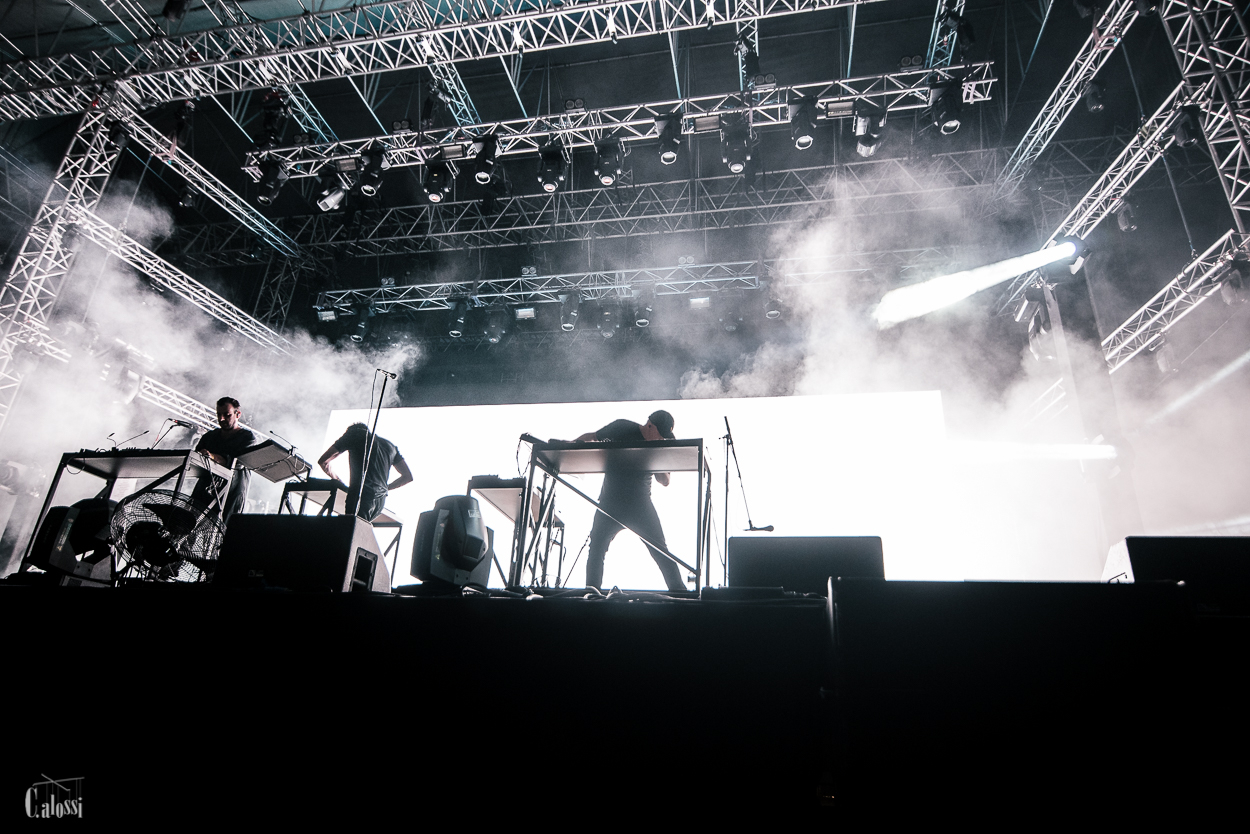 Οι Moderat στη σκηνή του Release Athens Festival 2017