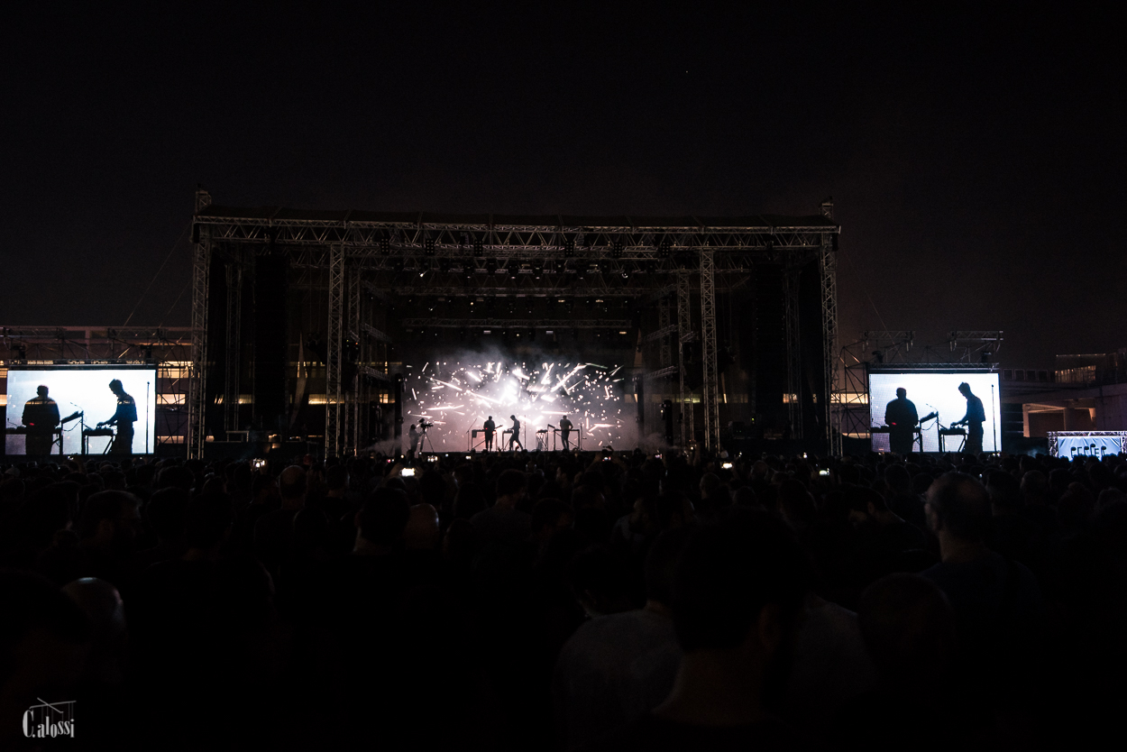 Οι Moderat στη σκηνή του Release Athens Festival 2017