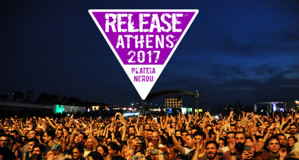 Release Athens Festival 2017 Day 3 cancellation: Tickets refund