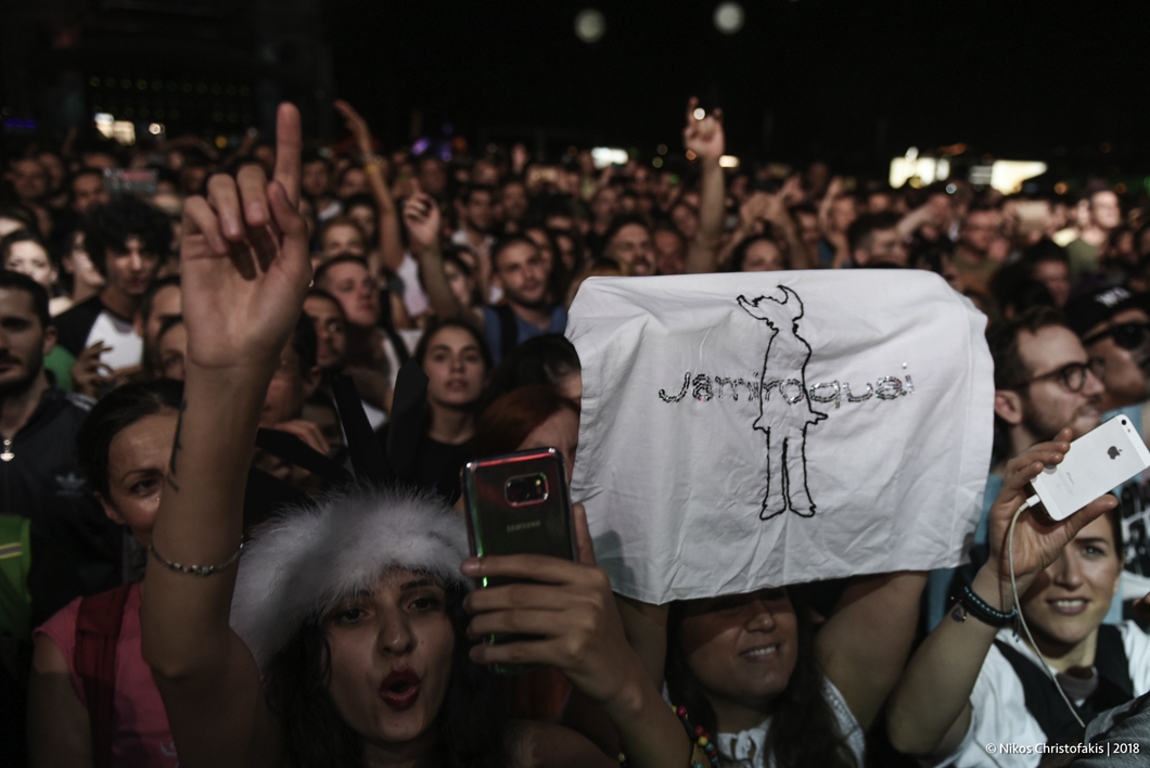 Το κοινόστο live των Jamiroquai στο Release Athens Festival 2018