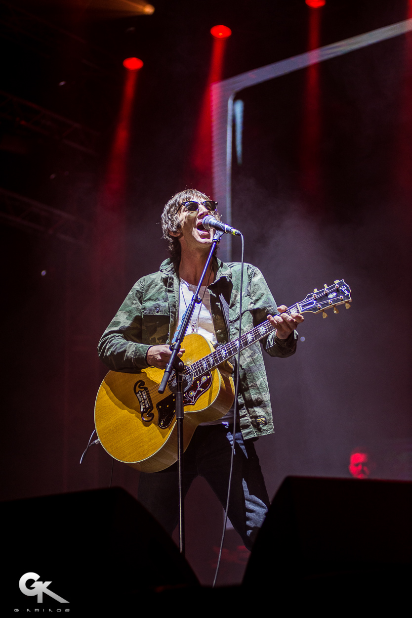 Ο Richard Ashcroft στη σκηνή του Release Athens Festival 2018