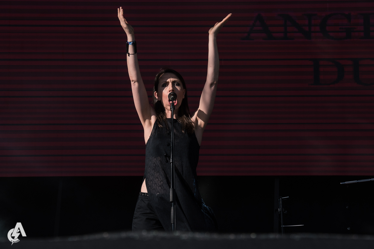 H Angelika Dusk στη σκηνή του Release Athens Festival 2018