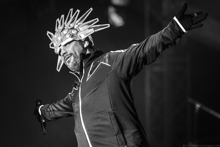 Οι Jamiroquai στη σκηνή του Release Athens Festival 2018