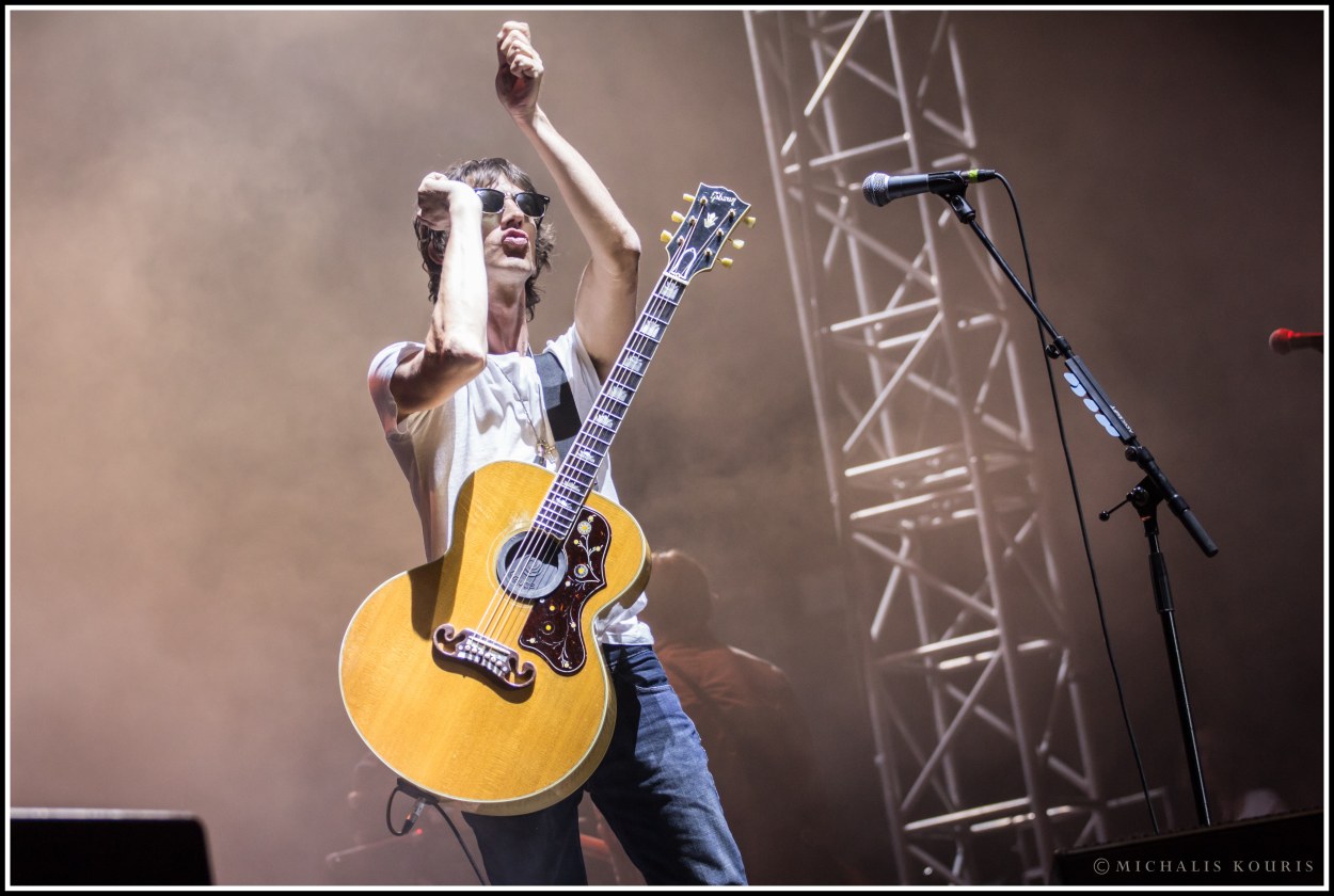 Ο Richard Ashcroft στη σκηνή του Release Athens Festival 2018