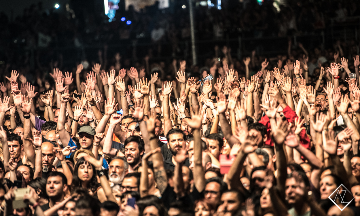 Φωτογραφία από το κοινό στο Release Athens Festival