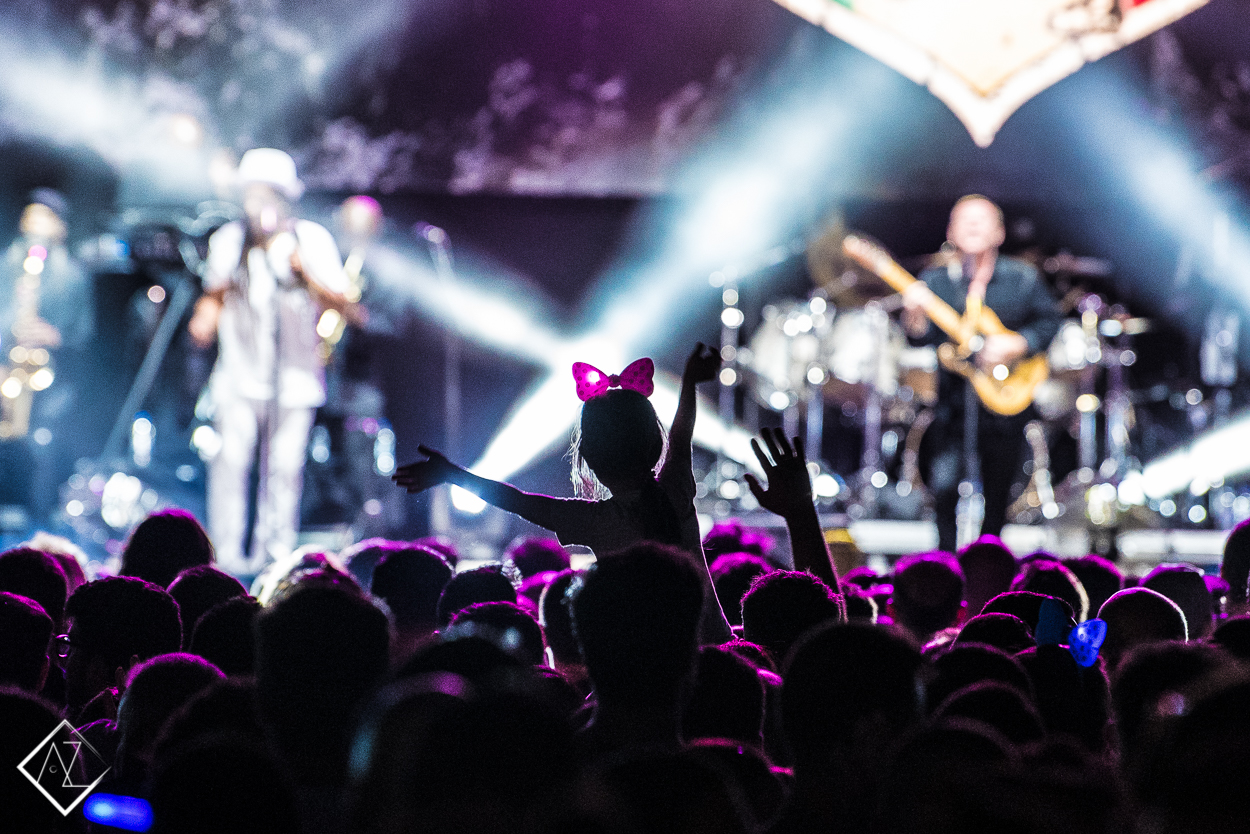 Κοινό στο live των UB40 στο Release Athens Festival 2018