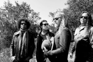 Φωτογραφία των Alice and Chains Jerry Cantrell, Sean Kinney, Mike Inez, William DuVall για την εμφάνισή τους στο Release Athens Festival 2019