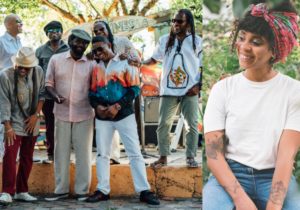 Συνδυαστική φωτογραφία Third World και Hollie Cook για την ημέρα reggae στο Release Athens Festival 2019