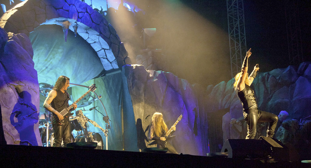 Οι Manowar στη σκηνή του Release Athens Festival 2019