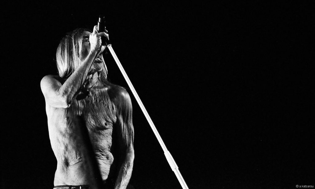 Ο Iggy Pop στη σκηνή του Release Athens Festival 2019