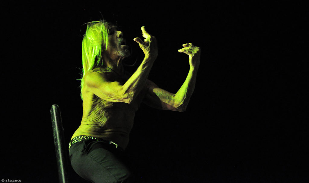 Ο Iggy Pop στη σκηνή του Release Athens Festival 2019