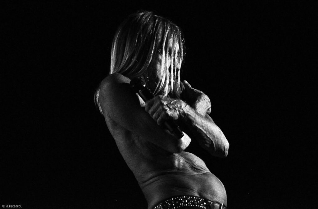 Ο Iggy Pop στη σκηνή του Release Athens Festival 2019