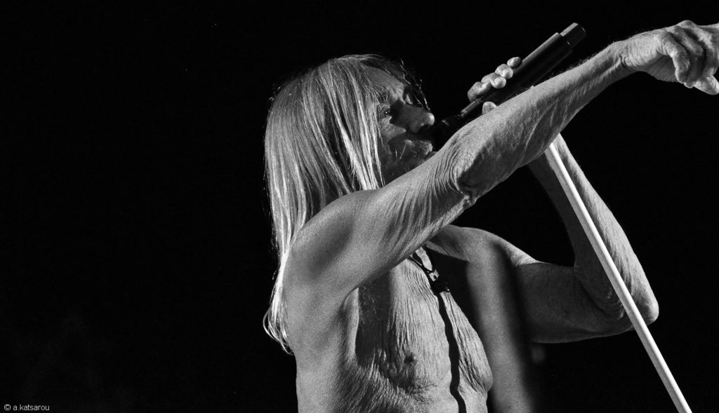 Ο Iggy Pop στη σκηνή του Release Athens Festival 2019