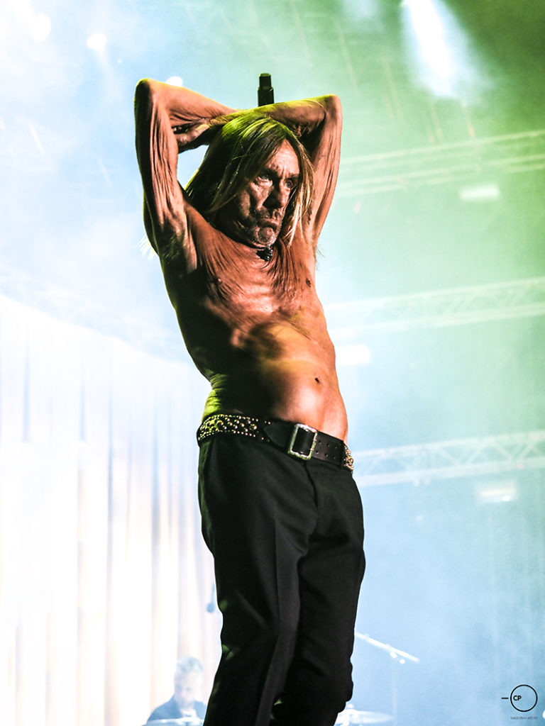 Ο Iggy Pop στη σκηνή του Release Athens Festival 2019