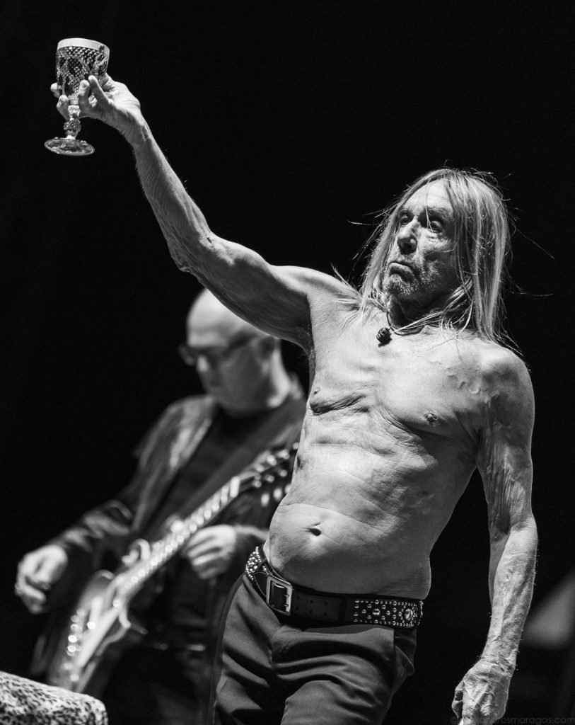 Ο Iggy Pop στη σκηνή του Release Athens Festival 2019