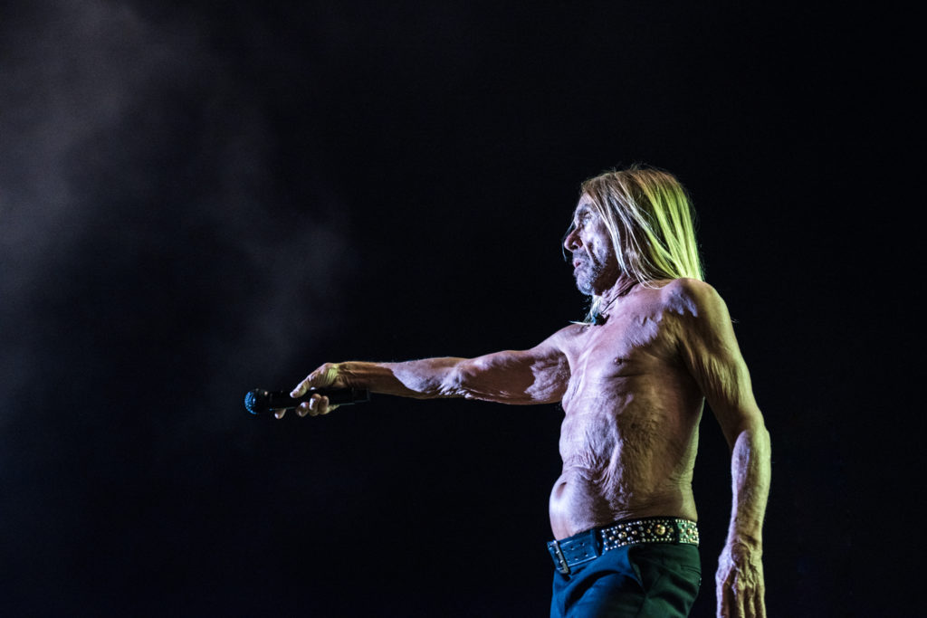 Ο Iggy Pop στη σκηνή του Release Athens Festival 2019