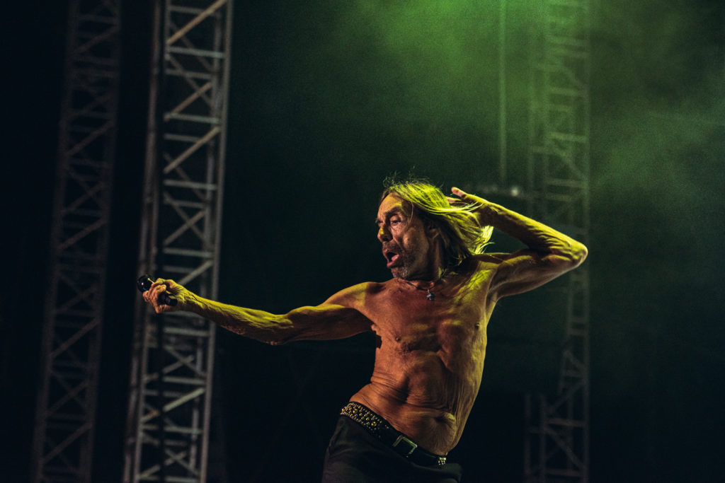 Ο Iggy Pop στη σκηνή του Release Athens Festival 2019