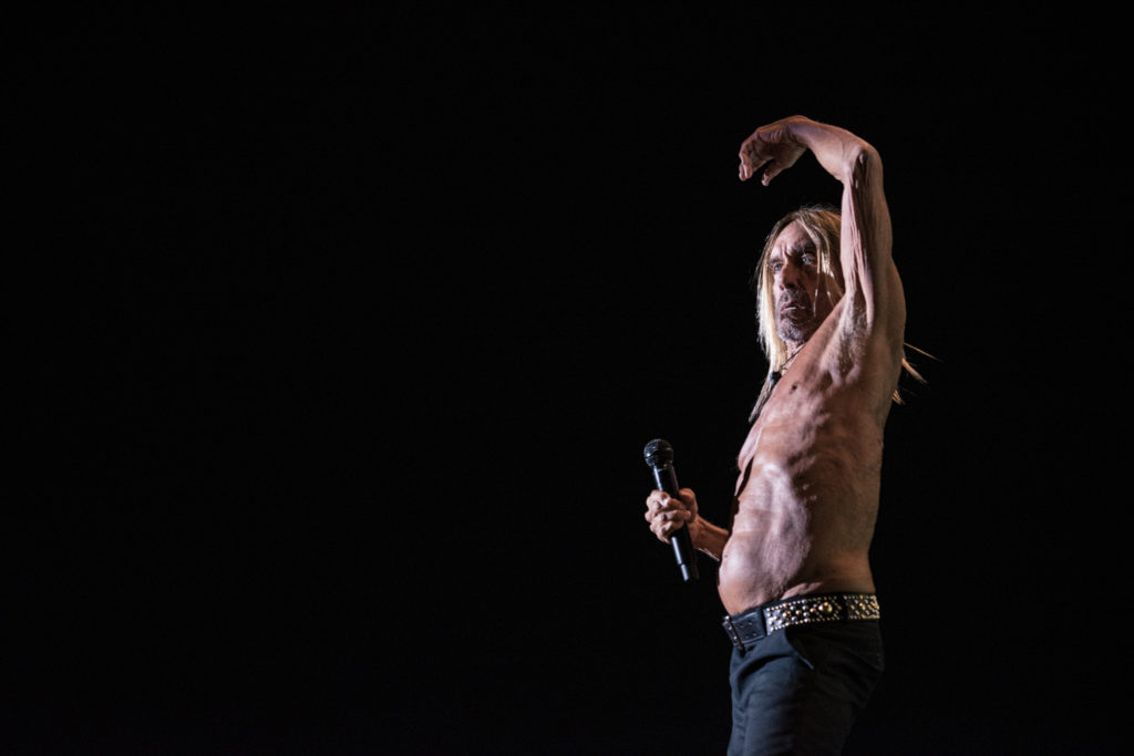 Ο Iggy Pop στη σκηνή του Release Athens Festival 2019