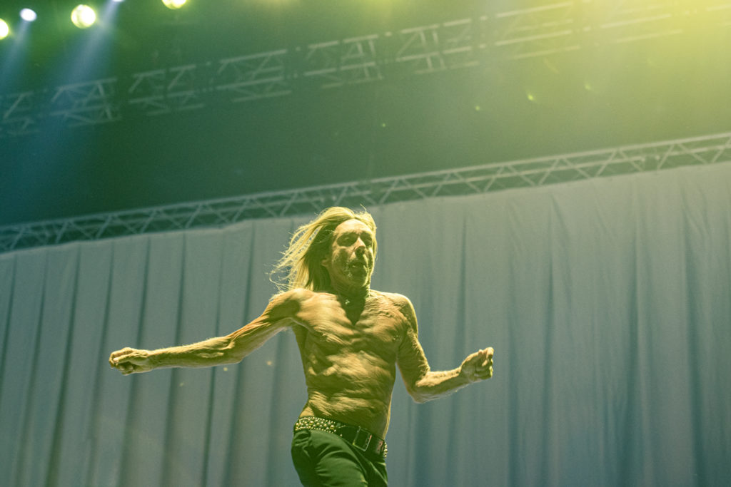 Ο Iggy Pop στη σκηνή του Release Athens Festival 2019