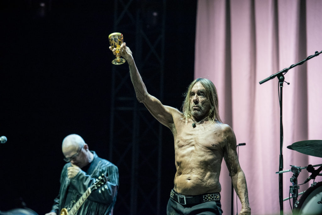 Ο Iggy Pop στη σκηνή του Release Athens Festival 2019