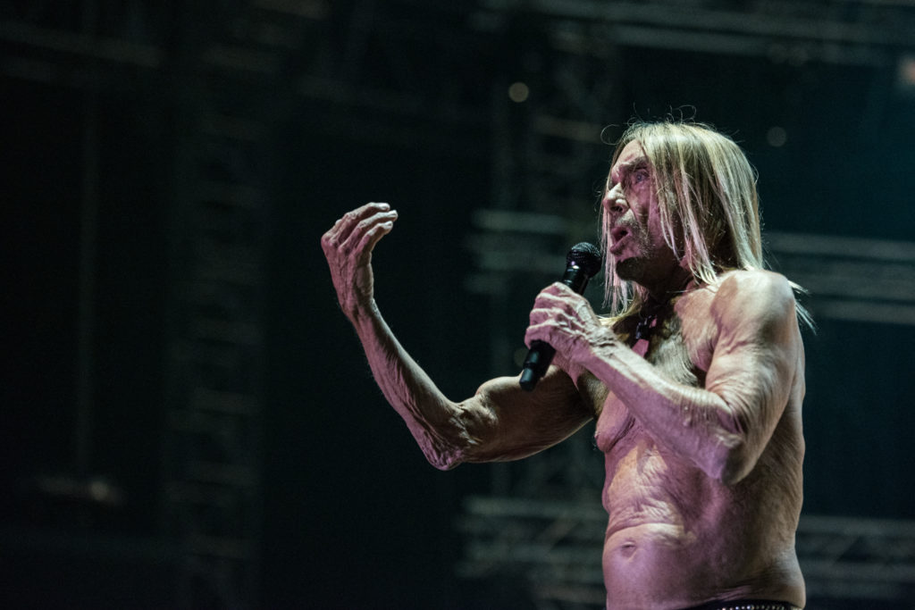 Ο Iggy Pop στη σκηνή του Release Athens Festival 2019