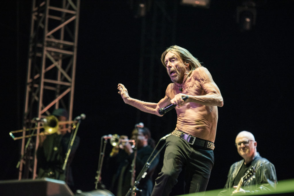 Ο Iggy Pop στη σκηνή του Release Athens Festival 2019