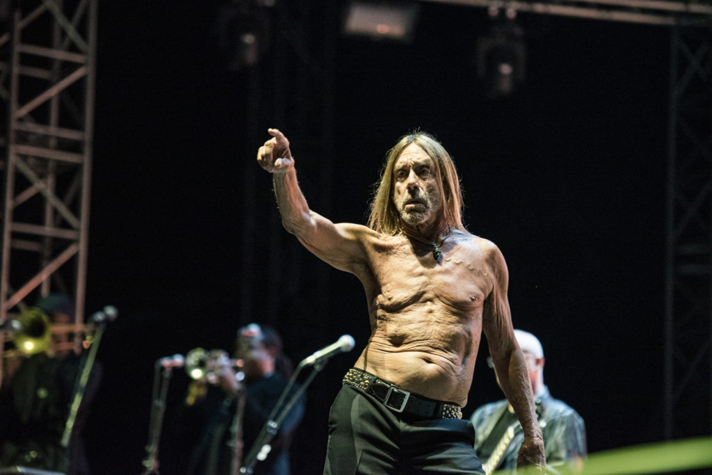 Ο Iggy Pop στη σκηνή του Release Athens Festival 2019