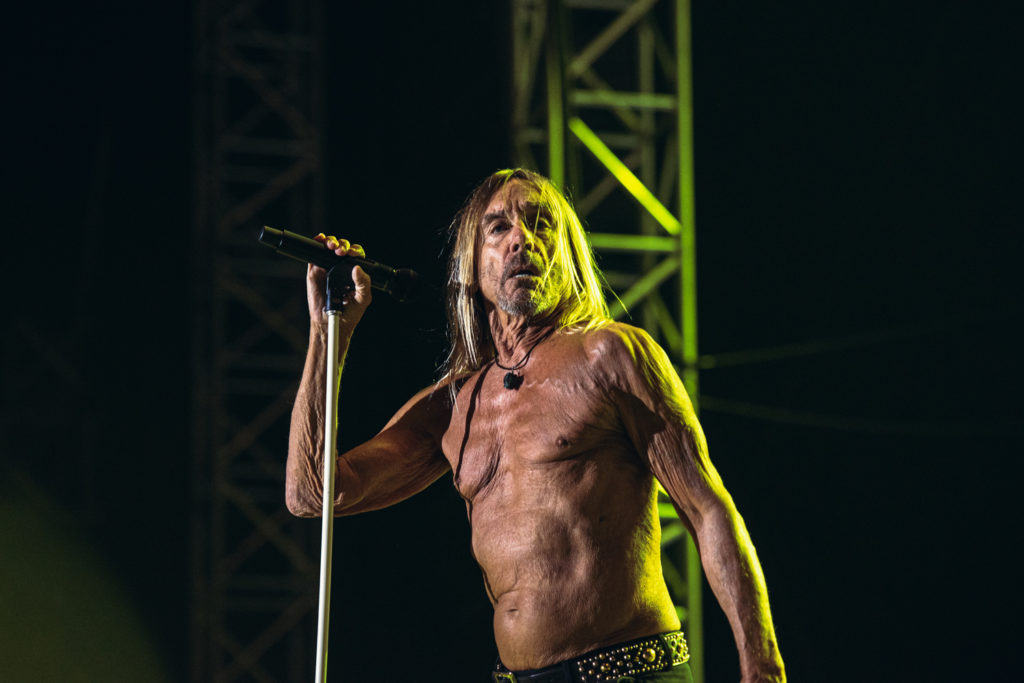 Ο Iggy Pop στη σκηνή του Release Athens Festival 2019