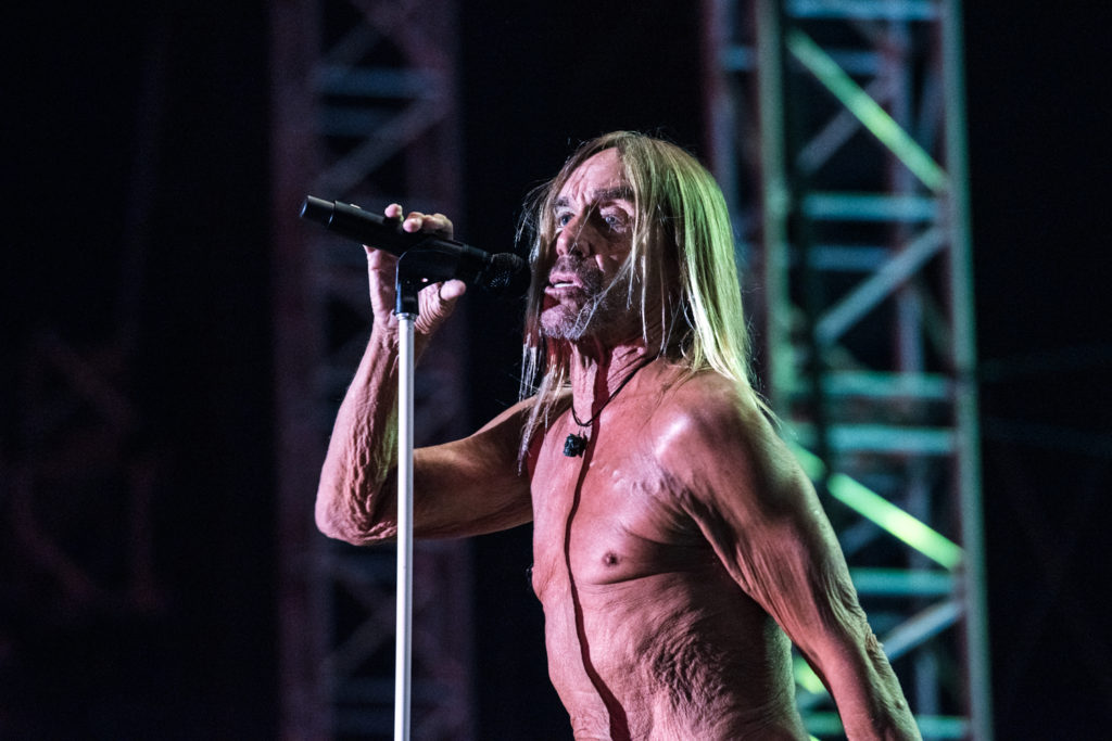 Ο Iggy Pop στη σκηνή του Release Athens Festival 2019