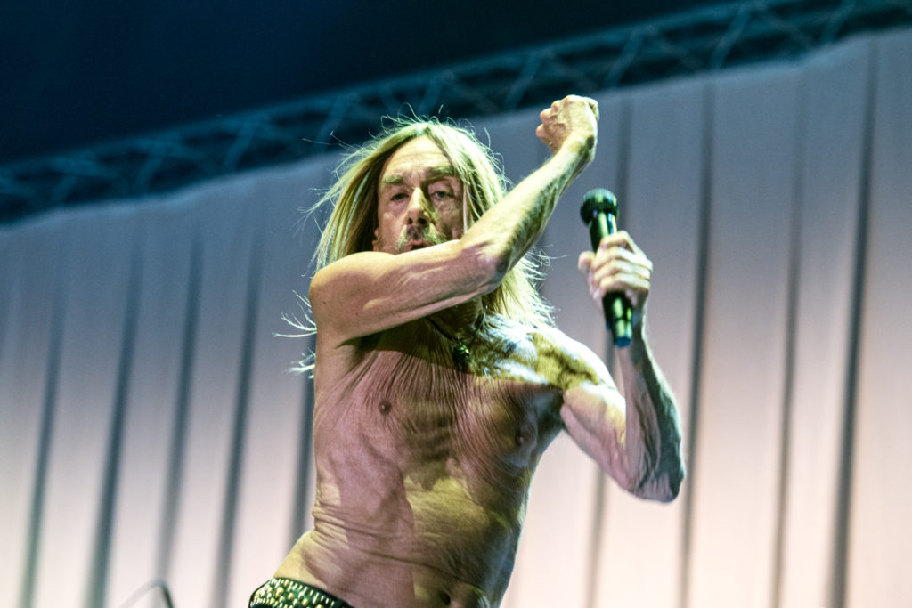 Ο Iggy Pop στη σκηνή του Release Athens Festival 2019