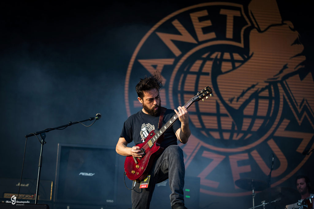 Ο κιθαρίστας των Planet of Zeus στο Release Athens 2019