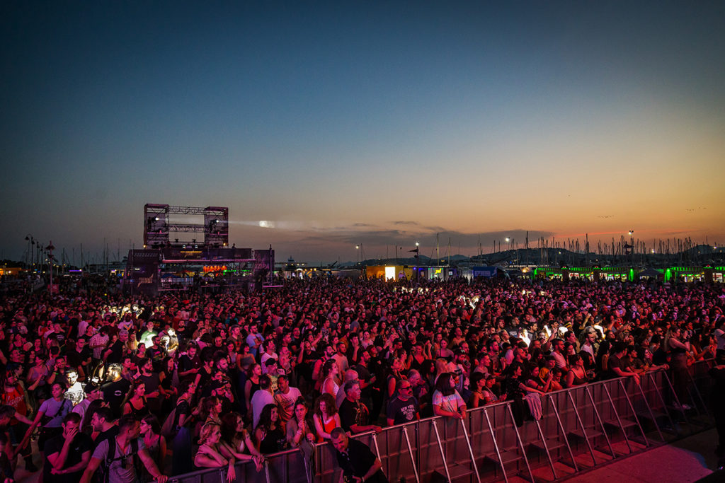 Το κοινό στο live των Third World στο Release Athens Festival 2019