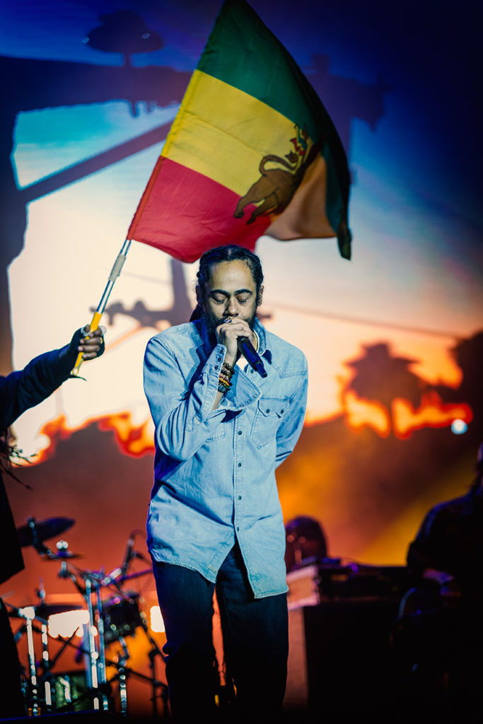 Ο Damian Marley στη σκηνή του Release Athens Festival 2019