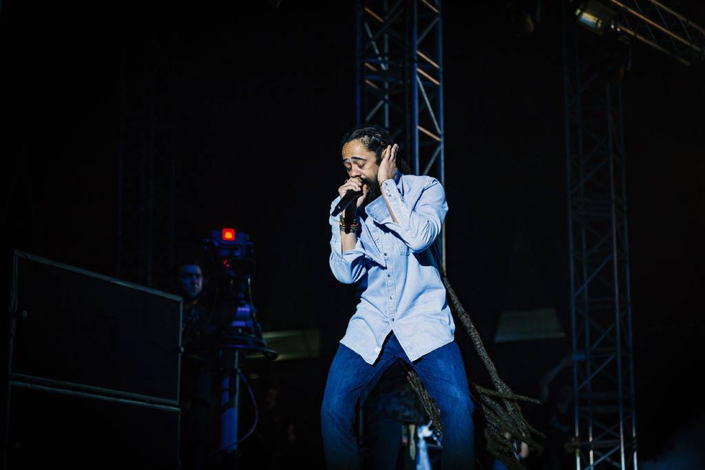 Ο Damian Marley στη σκηνή του Release Athens Festival 2019