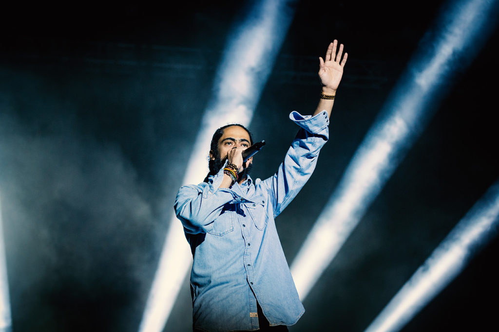 Ο Damian Marley στη σκηνή του Release Athens Festival 2019