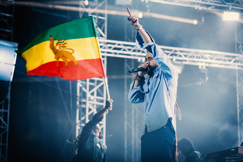 Ο Damian Marley στη σκηνή του Release Athens Festival 2019