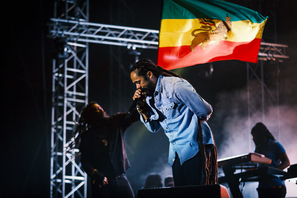 Ο Damian Marley στη σκηνή του Release Athens Festival 2019