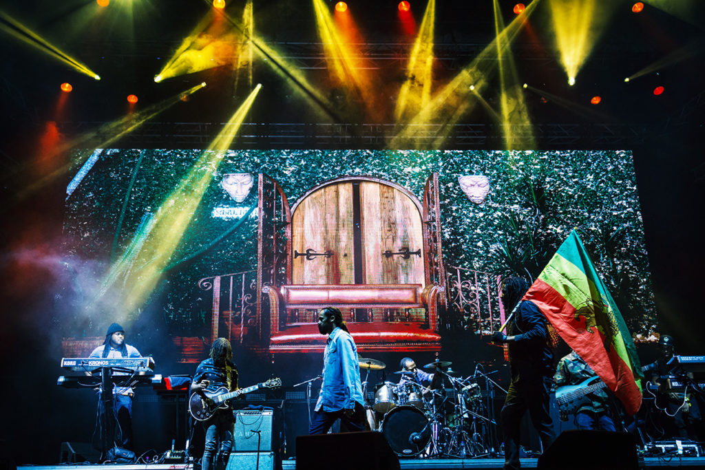 Ο Damian Marley στη σκηνή του Release Athens Festival 2019