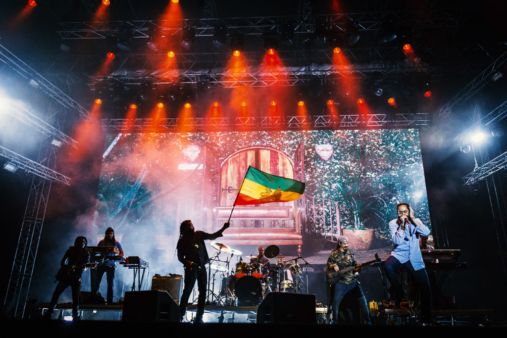 Ο Damian Marley στη σκηνή του Release Athens Festival 2019