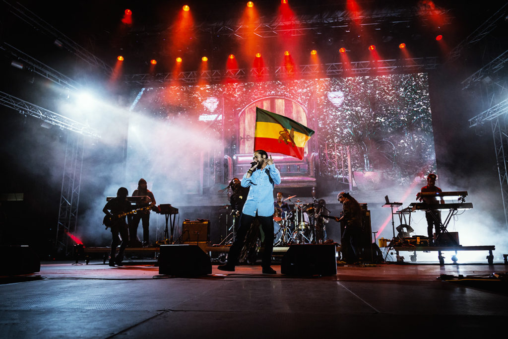 Ο Damian Marley στη σκηνή του Release Athens Festival 2019