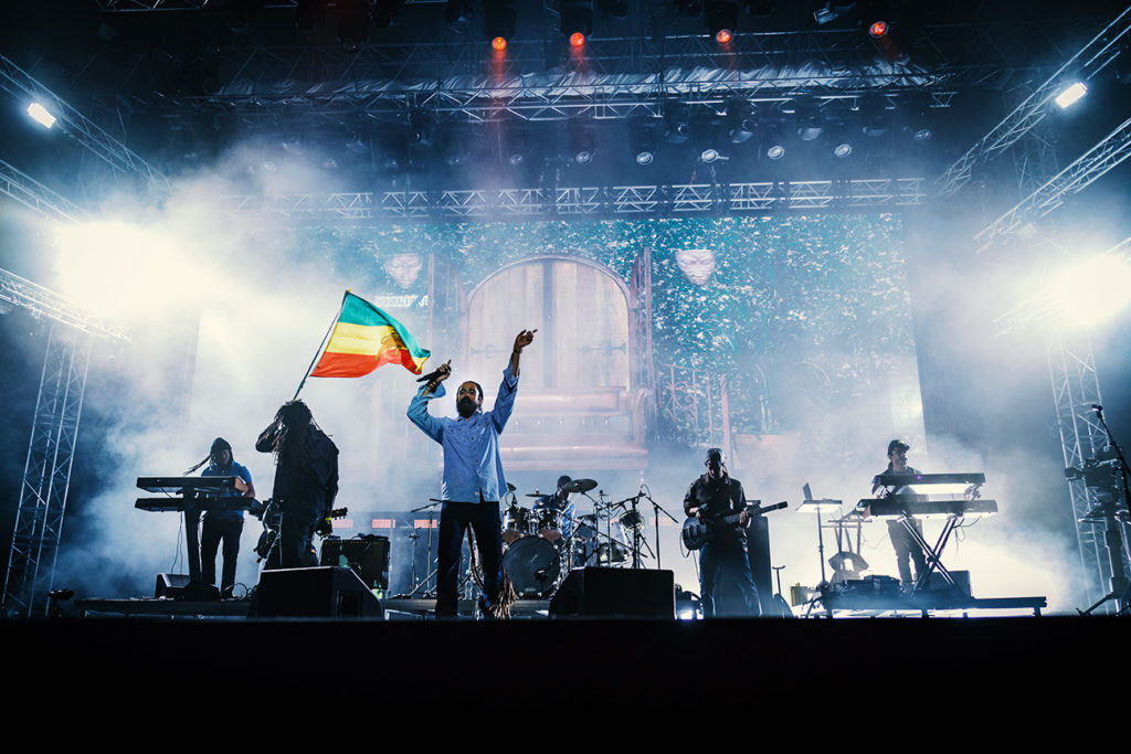 Ο Damian Marley στη σκηνή του Release Athens Festival 2019