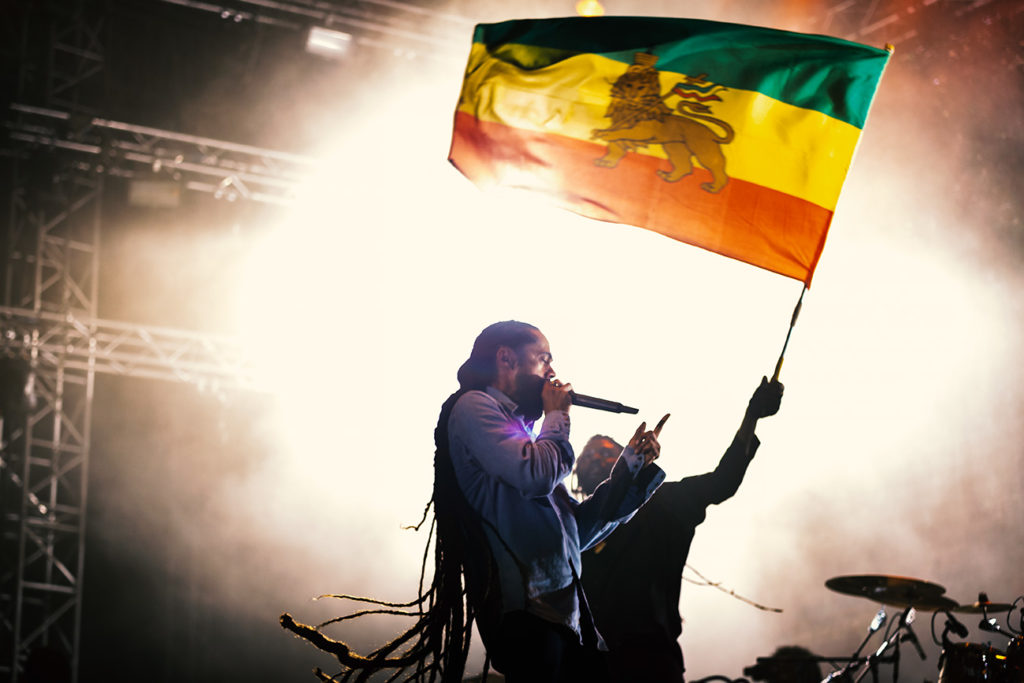 Ο Damian Marley στη σκηνή του Release Athens Festival 2019