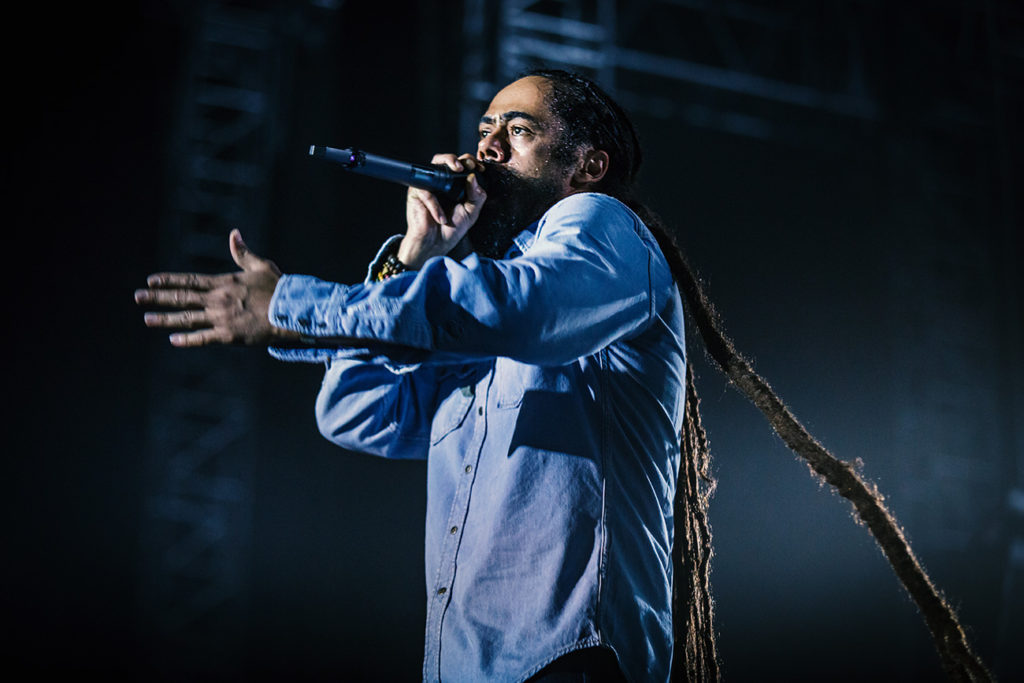 Ο Damian Marley στη σκηνή του Release Athens Festival 2019