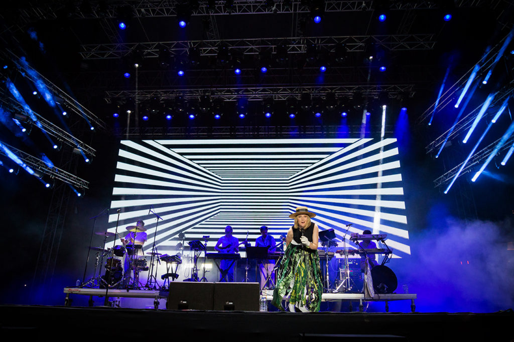 Η Roisin Murphy στη σκηνή του Release Athens Festival 2019