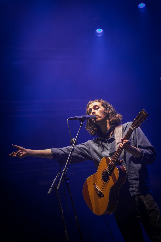 Ο Hozier στη σκηνή του Release Athens Festival 2019